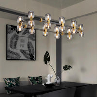 WENDEL Ring Chandelier by Lampadom - side view
