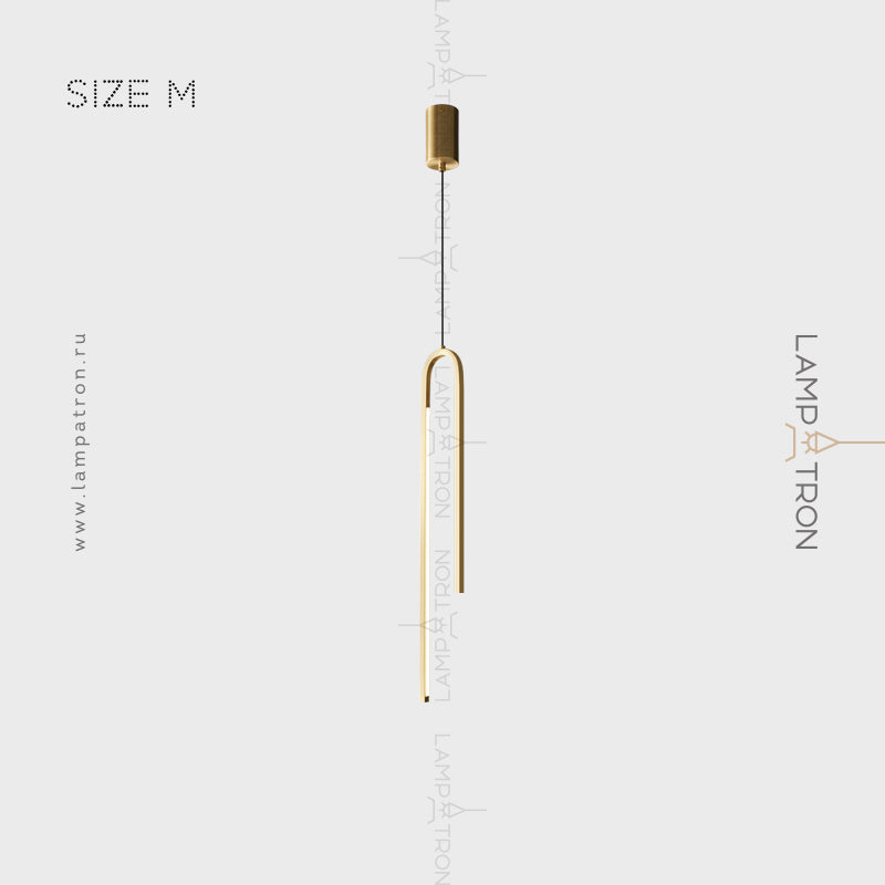 WIKI Pendant by Lampadom - angle view