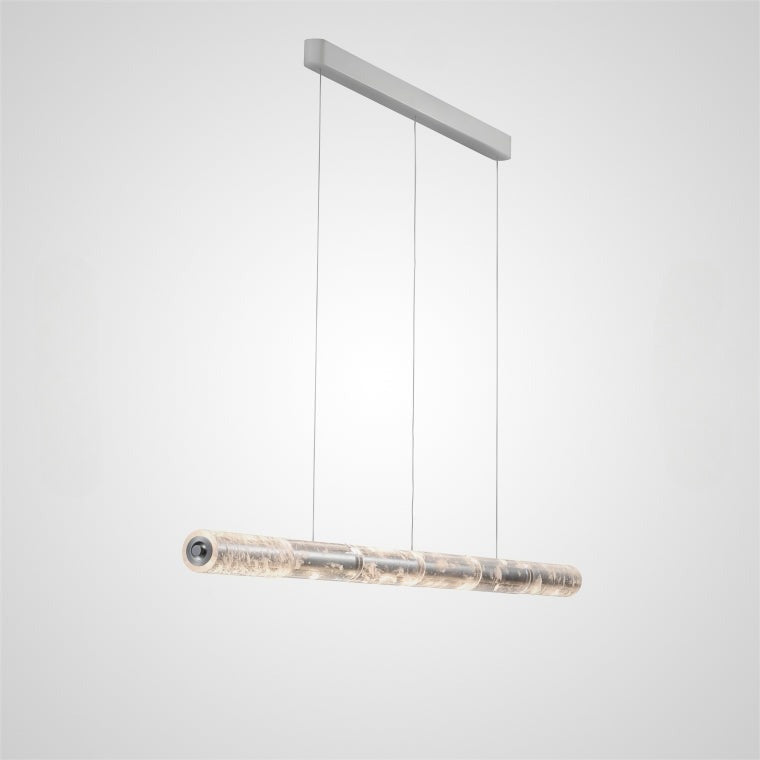 WILNER Linear Chandelier by Lampadom - close-up