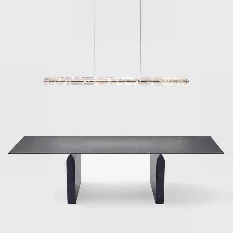 WILNER Linear Chandelier by Lampadom - top view