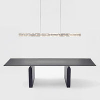 WILNER Linear Chandelier by Lampadom - top view