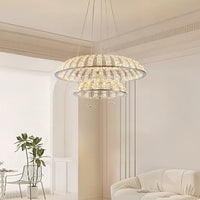 WITOLD Ring Chandelier by Lampadom - side view