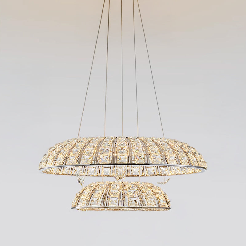 WITOLD Ring Chandelier by Lampadom - angle view