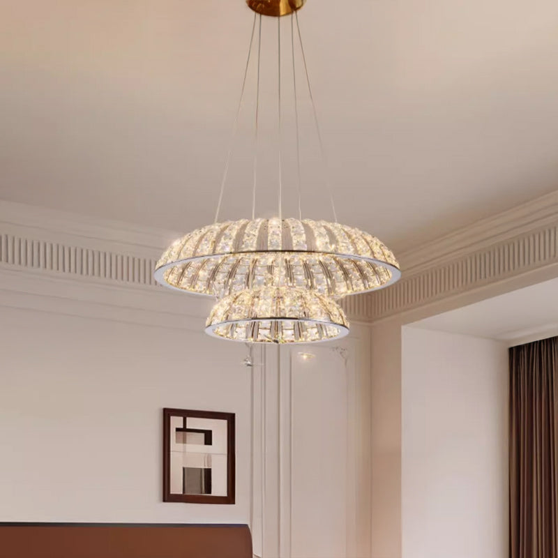 WITOLD Ring Chandelier by Lampadom - scale reference