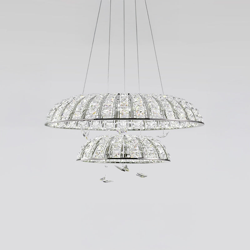 WITOLD Ring Chandelier by Lampadom - close-up
