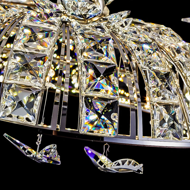 WITOLD Ring Chandelier by Lampadom - scale reference