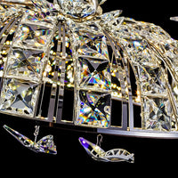 WITOLD Ring Chandelier by Lampadom - scale reference