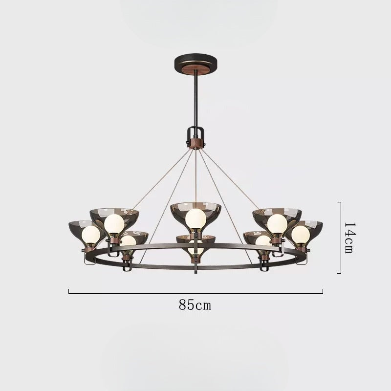 WOLFGANG Ring Chandelier by Lampadom - detail view