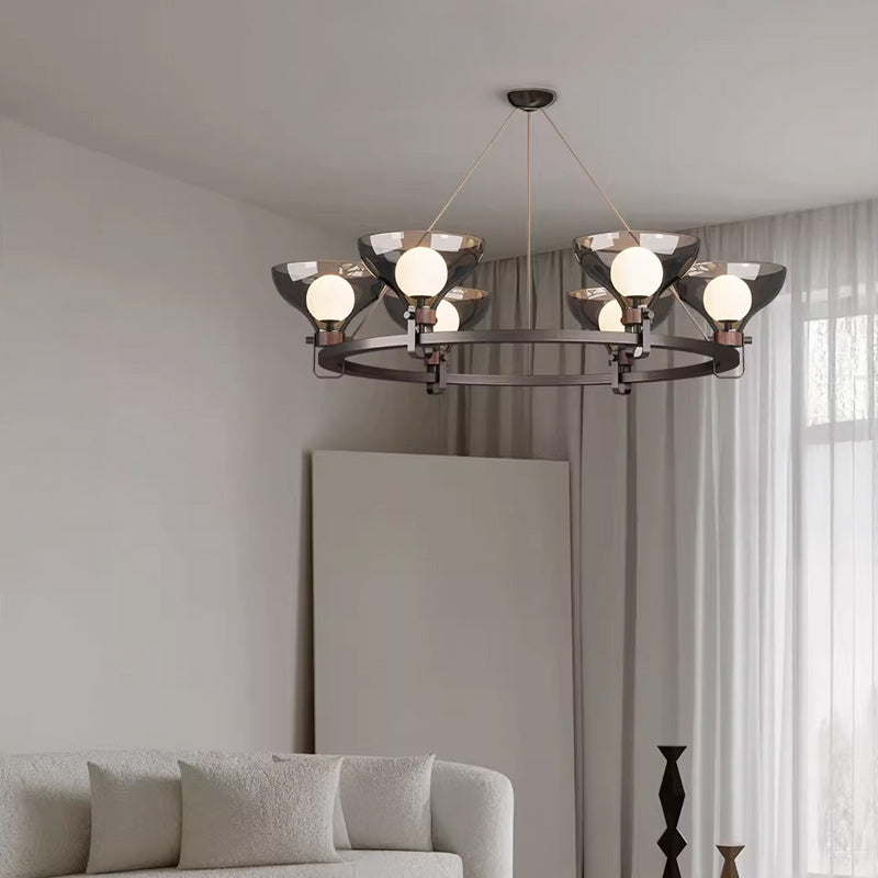 WOLFGANG Ring Chandelier by Lampadom - close-up