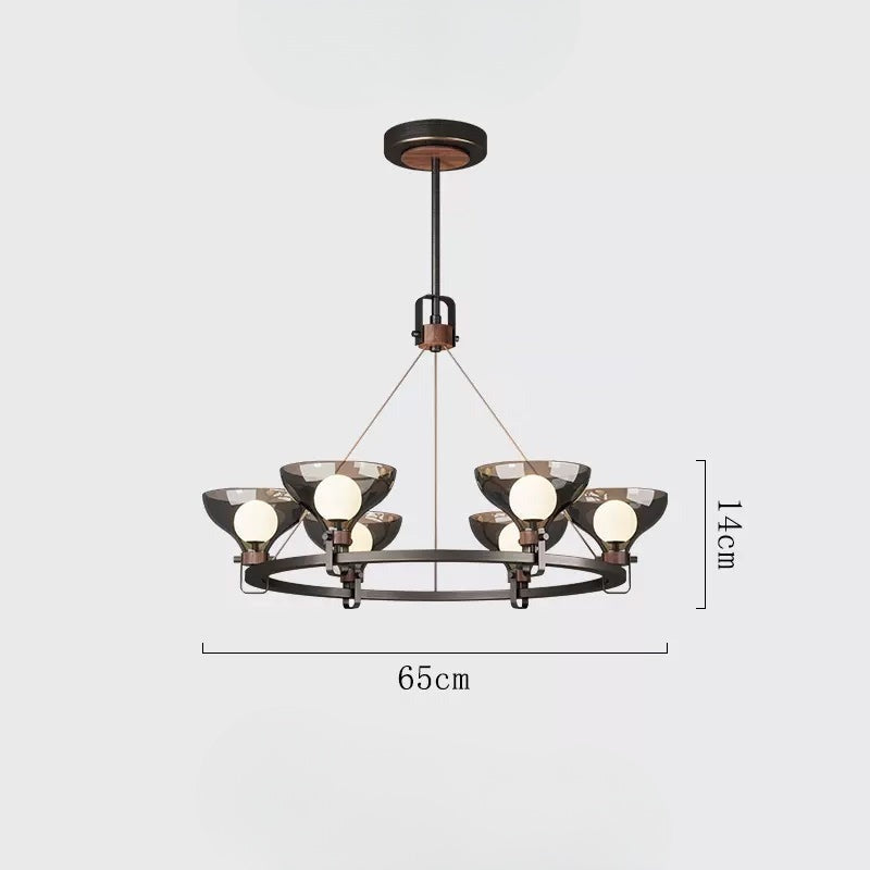 WOLFGANG Ring Chandelier by Lampadom - close-up
