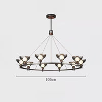 WOLFGANG Ring Chandelier by Lampadom - scale reference