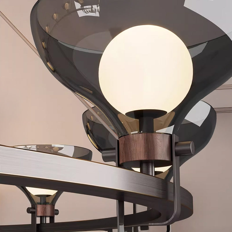 WOLFGANG Ring Chandelier by Lampadom - top view