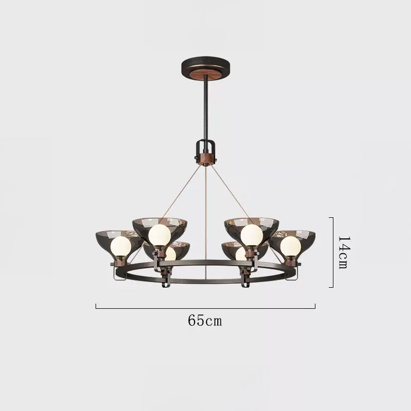 WOLFGANG Ring Chandelier by Lampadom - close-up