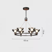 WOLFGANG Ring Chandelier by Lampadom - close-up