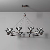 WOLFGANG Ring Chandelier by Lampadom - angle view