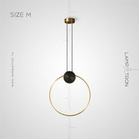 WOLKE Pendant by Lampadom - angle view
