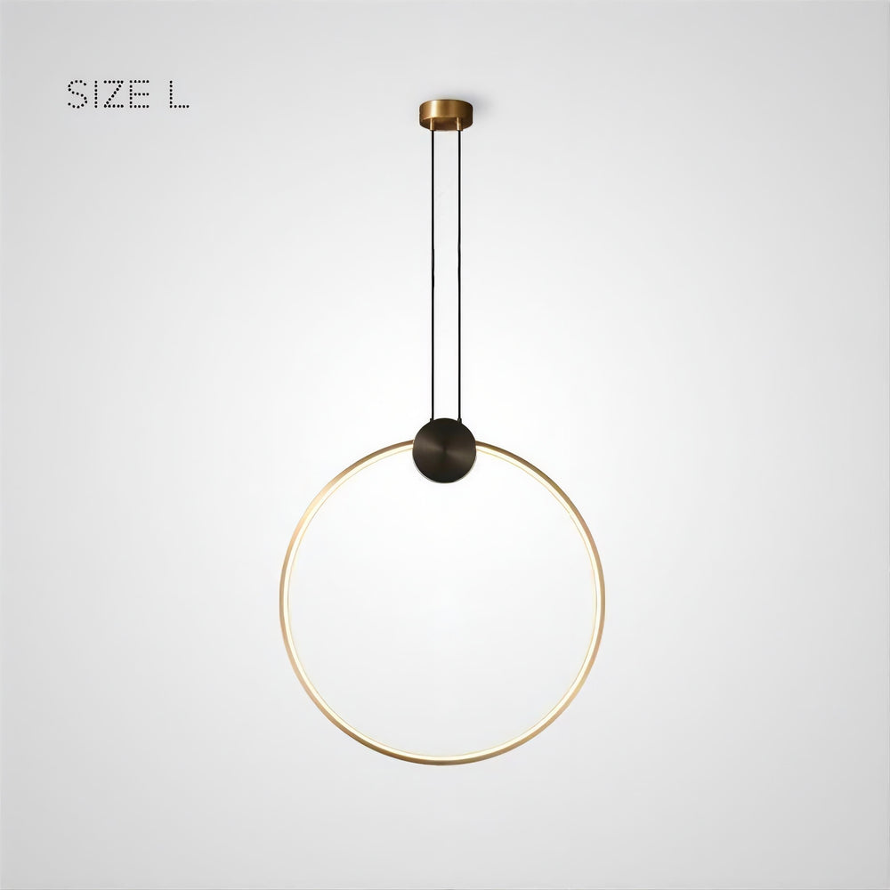 WOLKE Pendant by Lampadom - scale reference