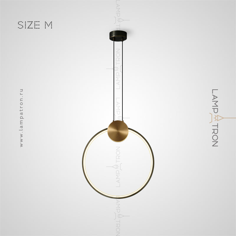 WOLKE Pendant by Lampadom - side view