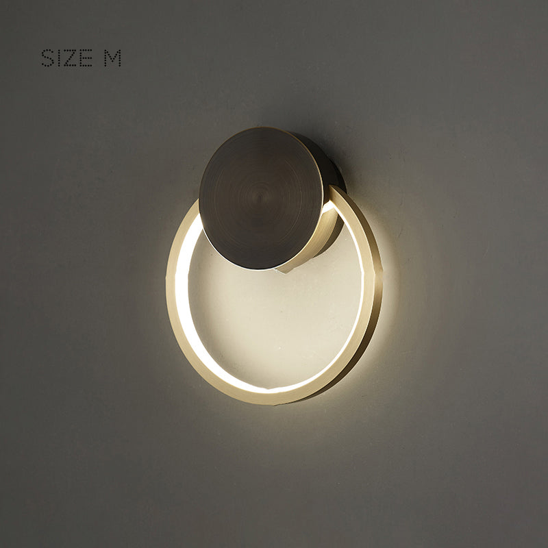 WOLKE SMALL Wall Light by Lampadom - scale reference