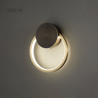 WOLKE SMALL Wall Light by Lampadom - scale reference