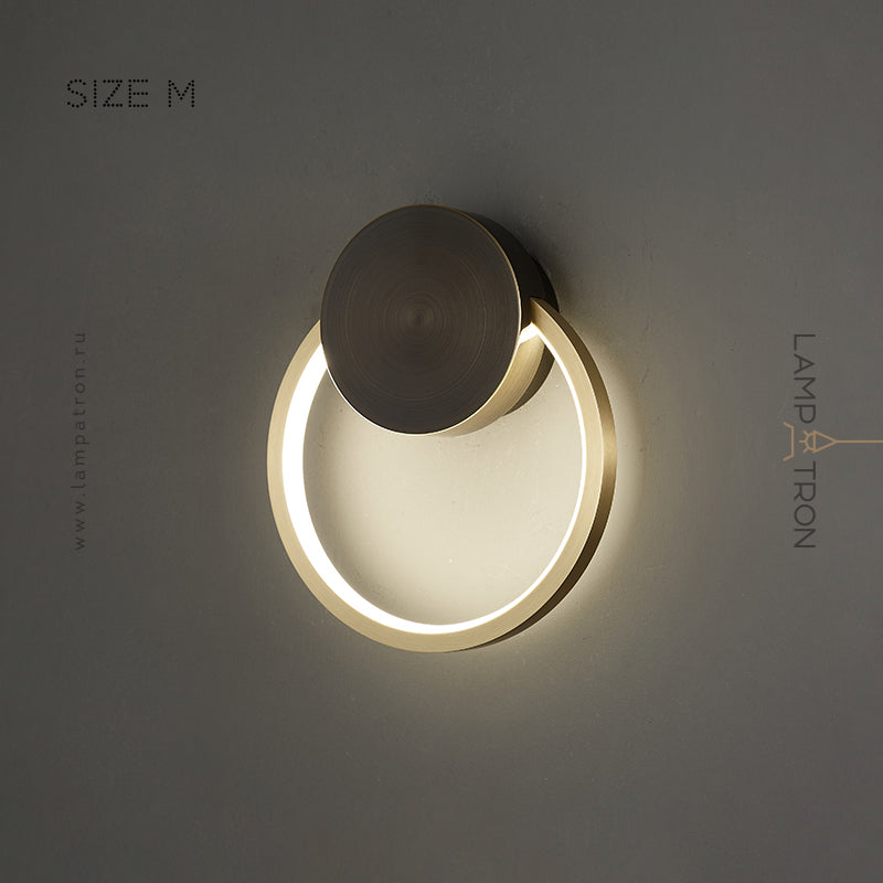 WOLKE SMALL Wall Light by Lampadom - close-up