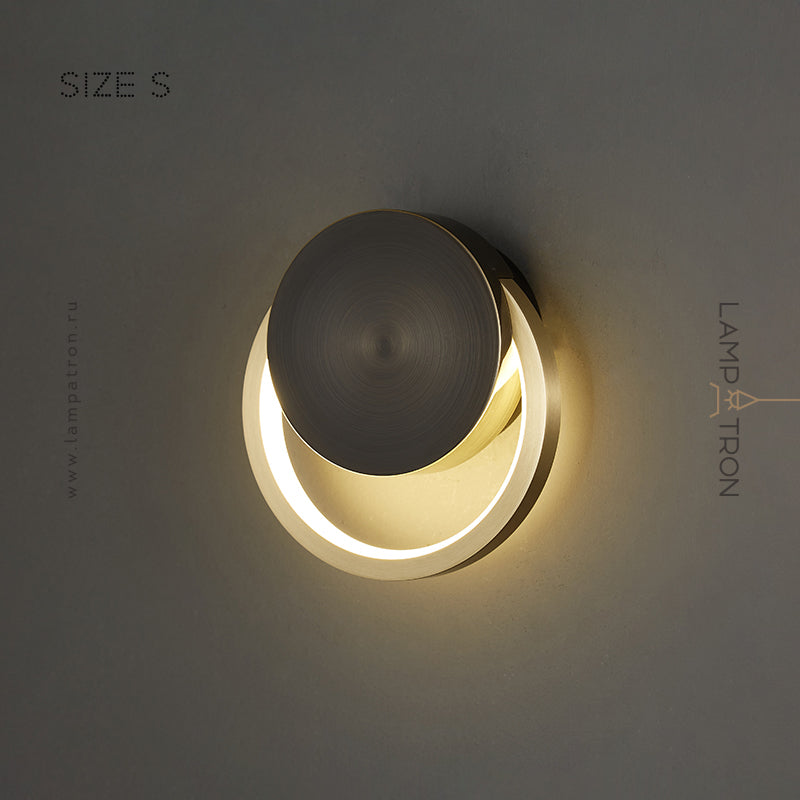 WOLKE SMALL Wall Light by Lampadom - angle view