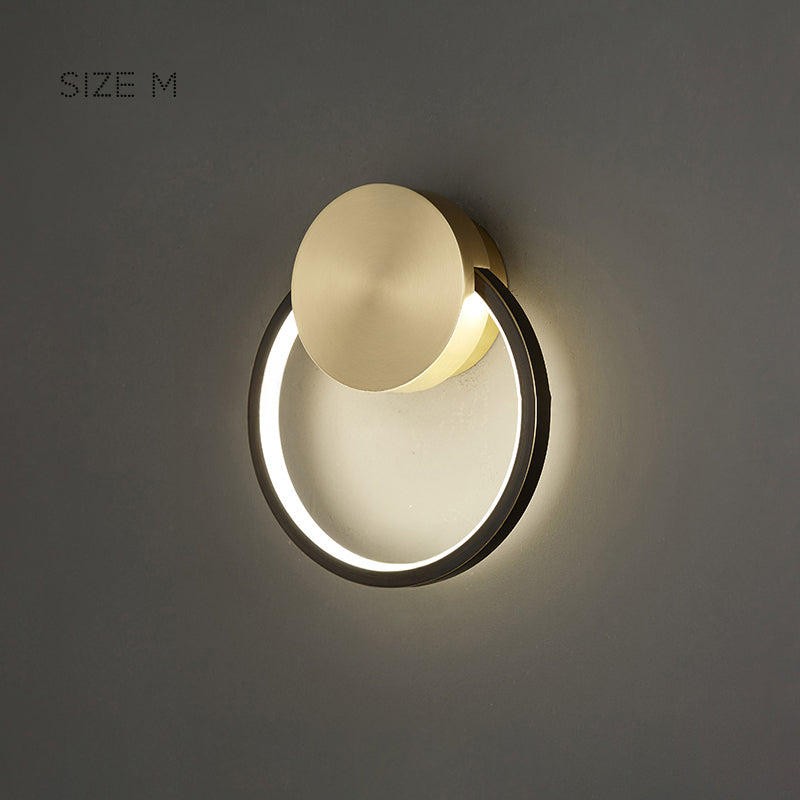 WOLKE SMALL Wall Light by Lampadom - angle view