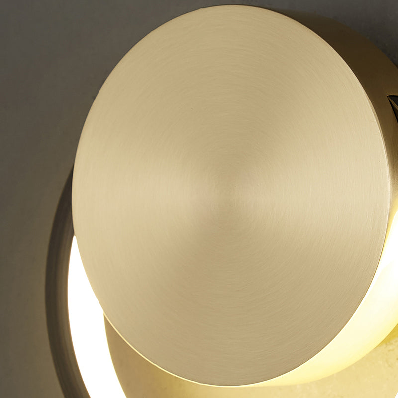 WOLKE SMALL Wall Light by Lampadom - side view