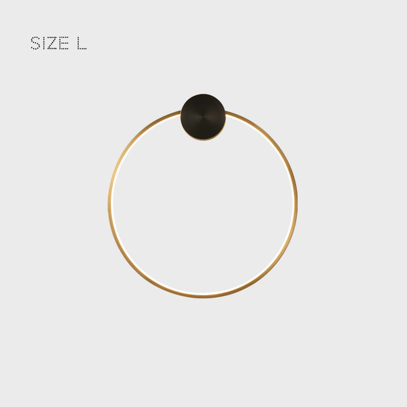 WOLKE Wall Light by Lampadom - top view