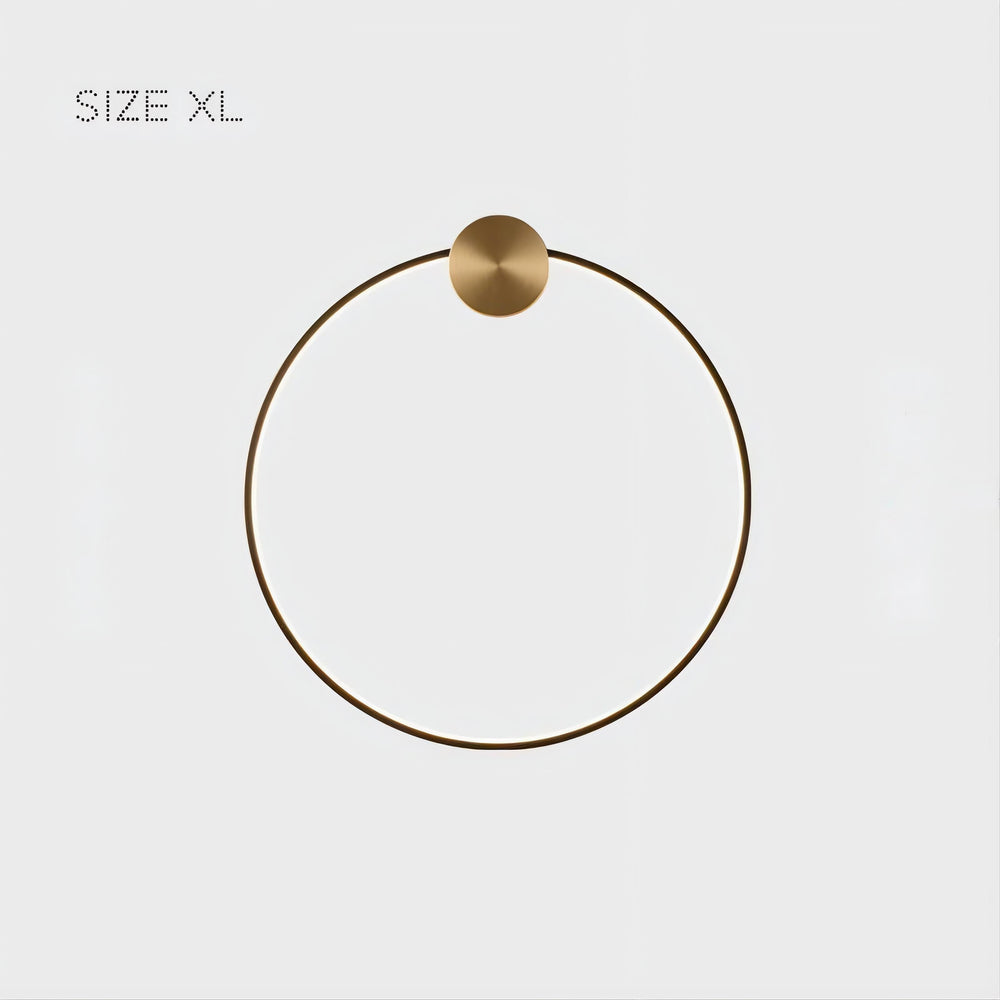 WOLKE Wall Light by Lampadom - scale reference