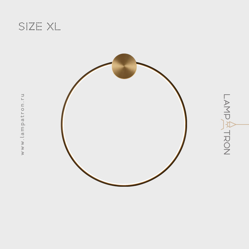 WOLKE Wall Light by Lampadom - angle view