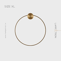 WOLKE Wall Light by Lampadom - angle view
