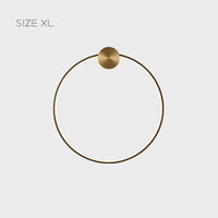 WOLKE Wall Light by Lampadom - scale reference