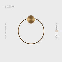 WOLKE Wall Light by Lampadom - detail view