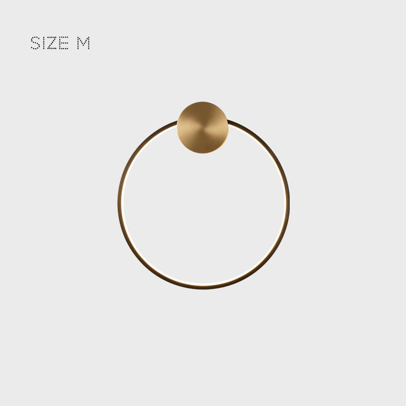 WOLKE Wall Light by Lampadom - top view
