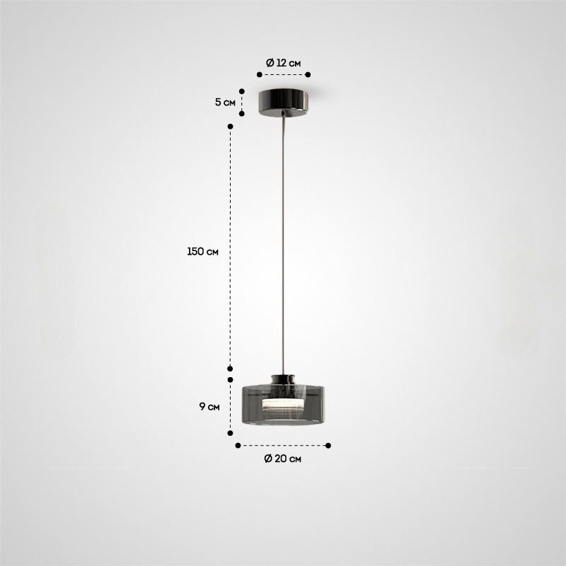 WOLTER Pendant by Lampadom - angle view