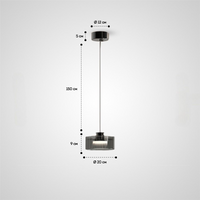 WOLTER Pendant by Lampadom - angle view