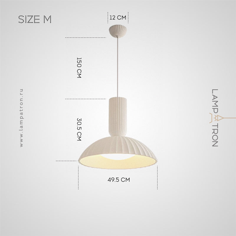 YGGE Pendant by Lampadom - close-up