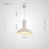 YGGE Pendant by Lampadom - close-up