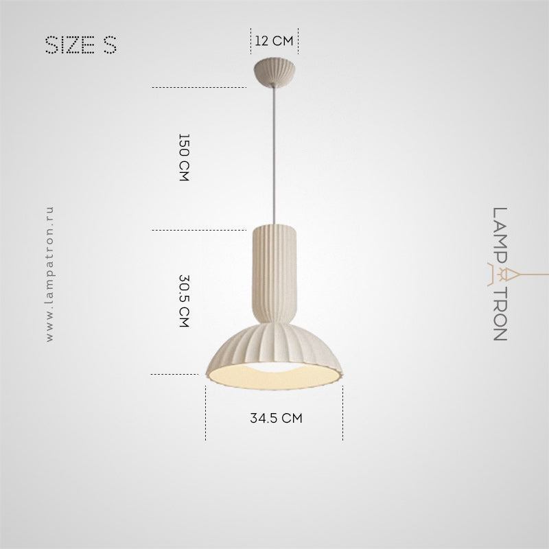 YGGE Pendant by Lampadom - side view