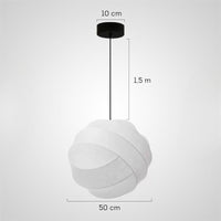 ZAKEUS Pendant by Lampadom - side view
