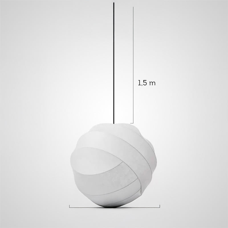 ZAKEUS Pendant by Lampadom - scale reference