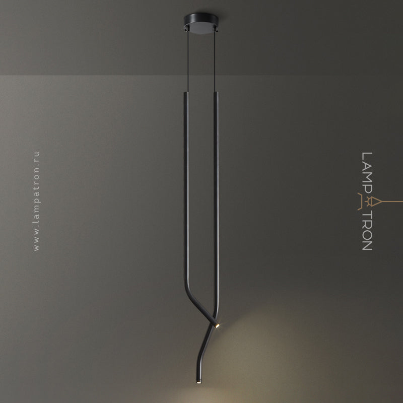 ZAKRIS DUO Cascade Light by Lampadom - ambient shot