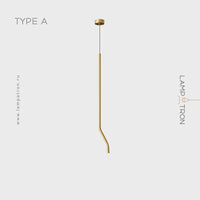 ZAKRIS Pendant by Lampadom - side view