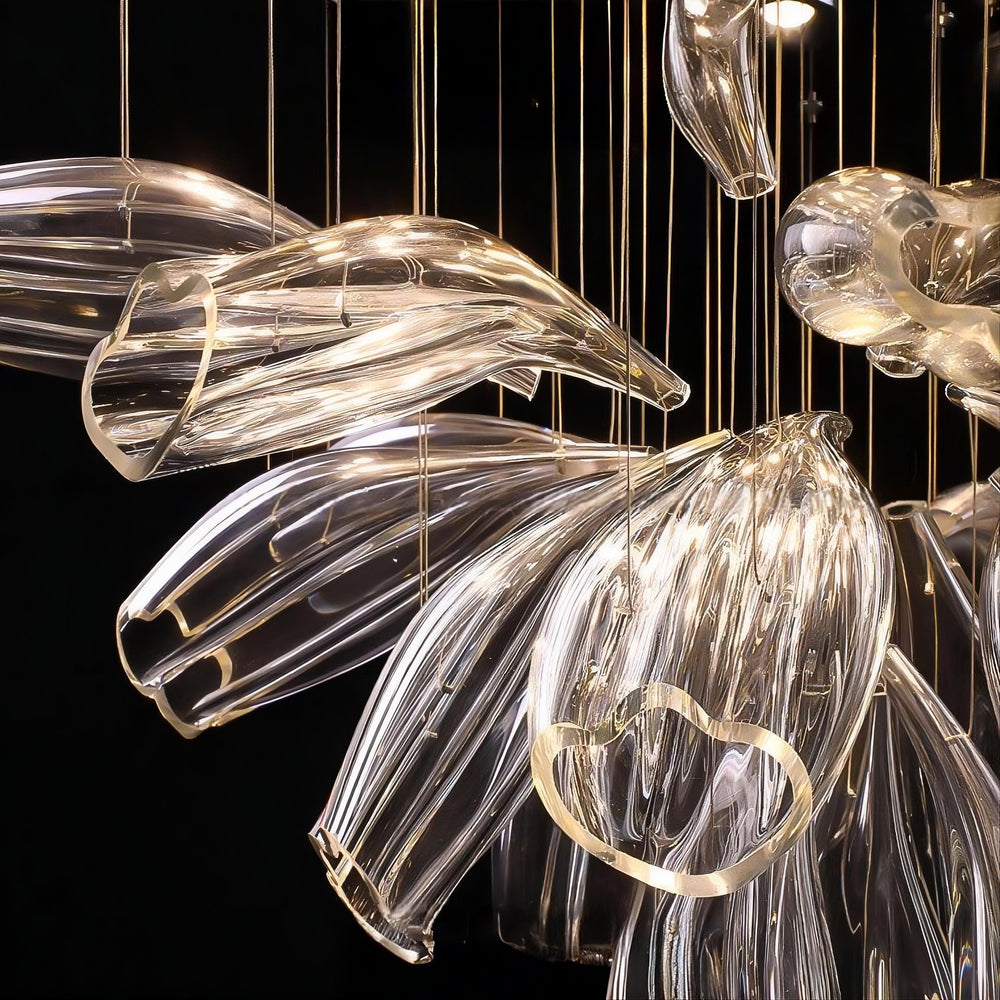 ZANDER Chandelier by Lampadom - scale reference