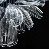 ZANDER Chandelier by Lampadom - side view