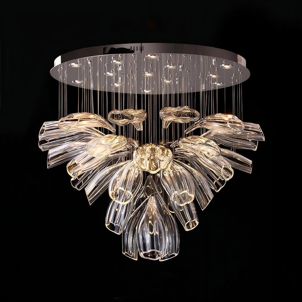 ZANDER Chandelier by Lampadom - scale reference