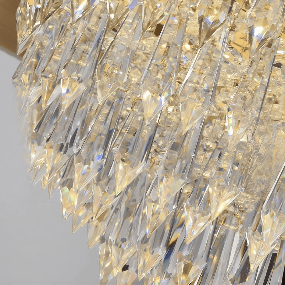 ZARINA Ring Chandelier by Lampadom - close-up
