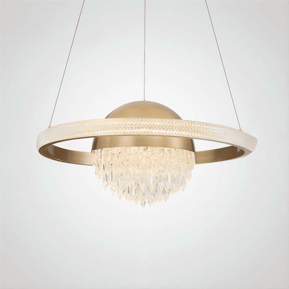 ZARINA Ring Chandelier by Lampadom - side view