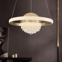 ZARINA Ring Chandelier by Lampadom - scale reference